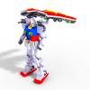 高达-角色人体-角色-VR/AR模型-3D城