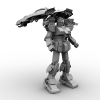 高达-角色人体-角色-VR/AR模型-3D城