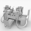 做导角的车床-科技-机器设备-VR/AR模型-3D城