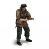 部队军人-角色人体-男人-VR/AR模型-3D城