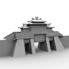 古建筑-建筑-古建筑-VR/AR模型-3D城