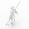 神话OL角色-角色人体-角色-VR/AR模型-3D城