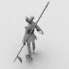 神话OL角色-角色人体-角色-VR/AR模型-3D城