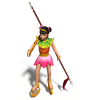 神话OL角色-角色人体-角色-VR/AR模型-3D城