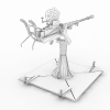Bolt on Machine Gun-VR/AR模型-3D城