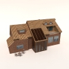 别墅-建筑-住宅-VR/AR模型-3D城