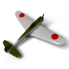 日本Ki-43战斗机-飞机-军事飞机-VR/AR模型-3D城