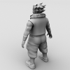 Q版大兵-角色人体-角色-VR/AR模型-3D城