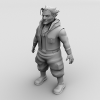 Q版大兵-角色人体-角色-VR/AR模型-3D城