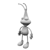 外星人-角色人体-角色-VR/AR模型-3D城