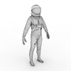 水星宇航服-科技-航天卫星-VR/AR模型-3D城