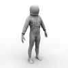水星宇航服-科技-航天卫星-VR/AR模型-3D城
