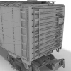 火车头-汽车-火车-VR/AR模型-3D城