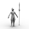 男-角色人体-男人-VR/AR模型-3D城
