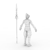 男-角色人体-男人-VR/AR模型-3D城