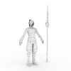 男-角色人体-男人-VR/AR模型-3D城