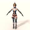 女刺客-角色人体-女人-VR/AR模型-3D城