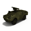 装甲车BRDM3-汽车-军事汽车-VR/AR模型-3D城