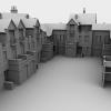 别墅场景-建筑-住宅-VR/AR模型-3D城