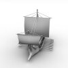 海盗船-船舶-其它-VR/AR模型-3D城