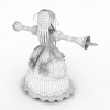 亚里亚-角色人体-角色-VR/AR模型-3D城
