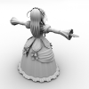 亚里亚-角色人体-角色-VR/AR模型-3D城