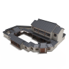 古代建筑-建筑-古建筑-VR/AR模型-3D城