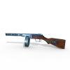 PPSh41式冲锋枪-VR/AR模型-3D城