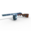 PPSh41式冲锋枪-VR/AR模型-3D城