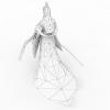 神话OL角色-角色人体-角色-VR/AR模型-3D城