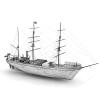 英国古代帆船-船舶-客船-VR/AR模型-3D城