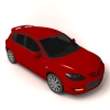 轿跑车-汽车-家用汽车-VR/AR模型-3D城