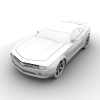 Yellow Camaro-汽车-家用汽车-VR/AR模型-3D城