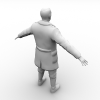 Adolf Hitler-角色人体-角色-VR/AR模型-3D城
