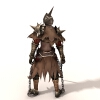 战士-角色人体-角色-VR/AR模型-3D城
