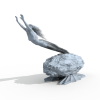 贝壳里的裸女-文体生活-艺术品-VR/AR模型-3D城