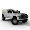 道奇ARMY车道奇军用卡车-汽车-重型车-VR/AR模型-3D城