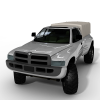 道奇ARMY车道奇军用卡车-汽车-重型车-VR/AR模型-3D城