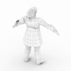 周仓-角色人体-角色-VR/AR模型-3D城