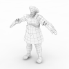 周仓-角色人体-角色-VR/AR模型-3D城
