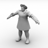 周仓-角色人体-角色-VR/AR模型-3D城