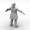 周仓-角色人体-角色-VR/AR模型-3D城