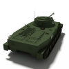 PT76水陆两栖坦克-汽车-军事汽车-VR/AR模型-3D城