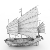 古代木帆船-船舶-其它-VR/AR模型-3D城