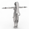 女性角色-角色人体-角色-VR/AR模型-3D城