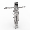 女性角色-角色人体-角色-VR/AR模型-3D城