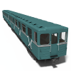 轻轨-汽车-火车-VR/AR模型-3D城