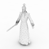 慕容复-角色人体-角色-VR/AR模型-3D城