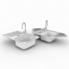 洗碗盆-家居-厨具-VR/AR模型-3D城