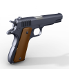 手枪-VR/AR模型-3D城